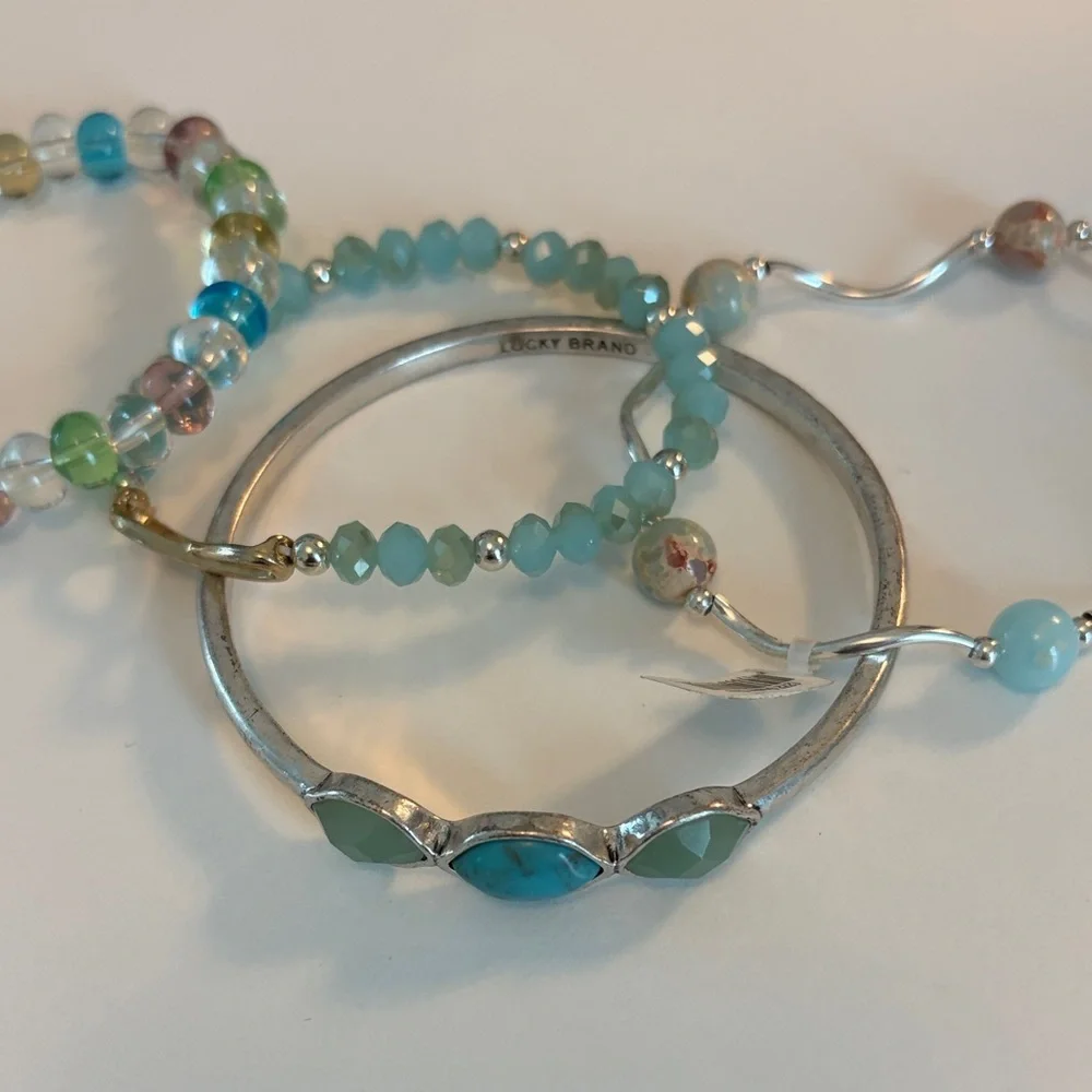 Bracelet Bundle Blowout Colorful Beaded Bracelet Set 4 - Picture 6 of 7